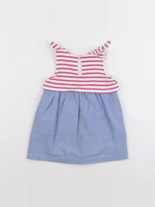 Cadet Rousselle - robe bleu - 12 mois