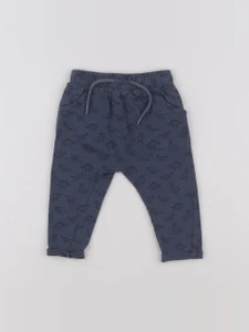 Vertbaudet - pantalon bleu - 9 mois