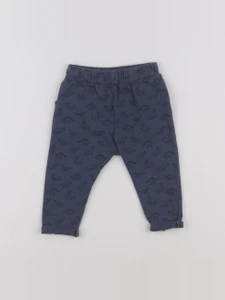 Vertbaudet - pantalon bleu - 9 mois