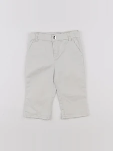 Jacadi - pantalon blanc - 12 mois