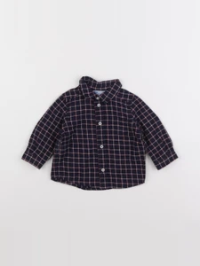 Jacadi - chemise bleu - 6 mois