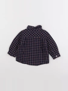 Jacadi - chemise bleu - 6 mois