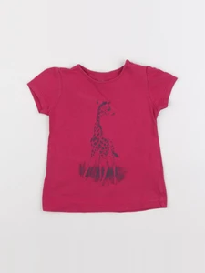 Boutchou - tee-shirt rose - 18 mois