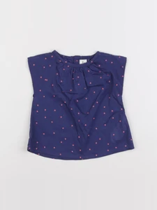 Tape à l'oeil - blouse bleu - 6 mois