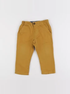 Boutchou - pantalon jaune - 12 mois