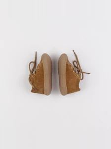 Bellamy - bottillons marron, or - pointure 19
