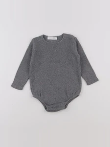 Zara - combinaison gris - 9/12 mois
