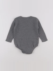 Zara - combinaison gris - 9/12 mois