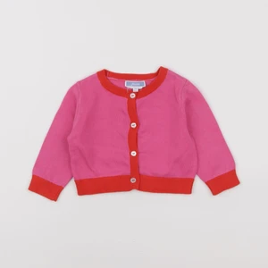 Jacadi - gilet rose - 6 mois