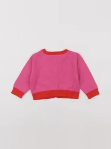 Jacadi - gilet rose - 6 mois