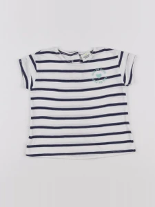 Tape à l'oeil - tee-shirt blanc - 18 mois