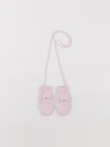 Jacadi - moufles rose - 6 mois