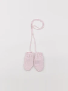 Jacadi - moufles rose - 6 mois