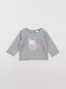 Jacadi - pull gris - 6 mois