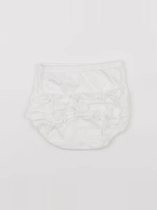 Petit Bateau - bloomer blanc - 6 mois