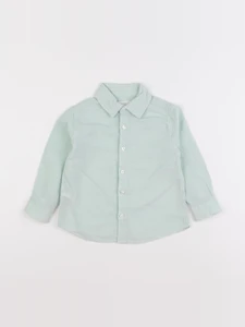 Mango - chemise vert - 18/24 mois
