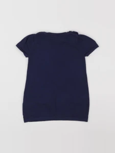 H&M - robe bleu - 12 mois