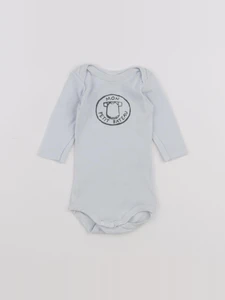 Petit Bateau - body bleu - 3 mois