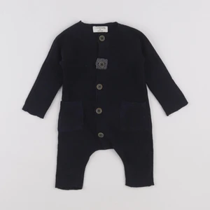 1+ In the family - combinaison bleu - 3 mois