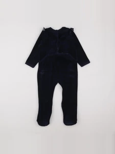 Vertbaudet - pyjama velours bleu - 3 ans