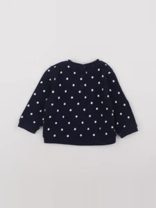 Boutchou - sweat bleu - 12 mois