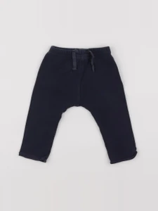 Petit Bateau - sarouel bleu - 6 mois