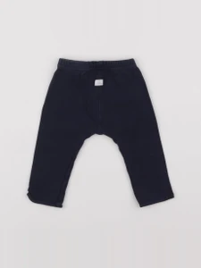 Petit Bateau - sarouel bleu - 6 mois