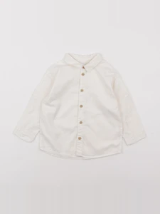 H&M - chemise blanc - 12/18 mois