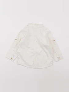 H&M - chemise blanc - 12/18 mois