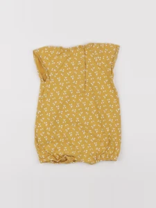 Vertbaudet - combinaison jaune - 12 mois