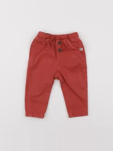 Tape à l'oeil - pantalon orange - 9 mois