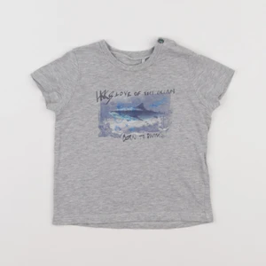 IKKS - tee-shirt gris - 12 mois