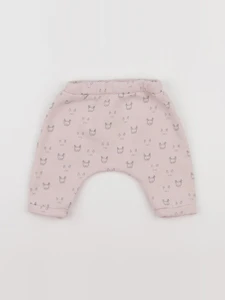 Boutchou - sarouel doublé rose - 3 mois