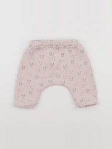 Boutchou - sarouel doublé rose - 3 mois
