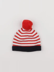 Jacadi - bonnet rouge - 3/6 mois