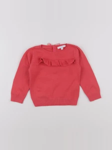 Jacadi - pull rose - 24 mois