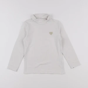 Vertbaudet - sous-pull blanc - 5 ans