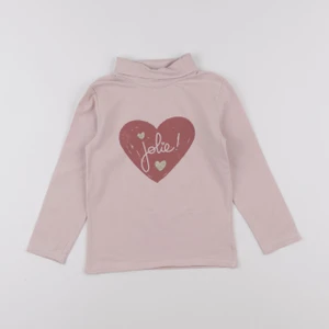 Vertbaudet - sous-pull rose - 5 ans