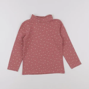 Vertbaudet - sous-pull rose - 5 ans