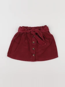 Vertbaudet - jupe rouge - 7 ans