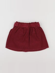 Vertbaudet - jupe rouge - 7 ans