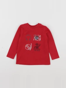 IKKS - tee-shirt rouge - 12 mois