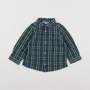 Jacadi - chemise bleu, vert - 12 mois