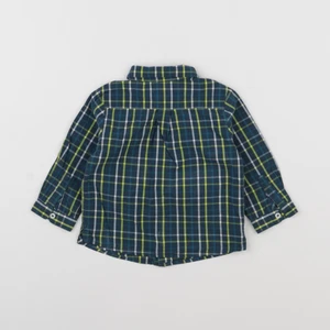 Jacadi - chemise bleu, vert - 12 mois