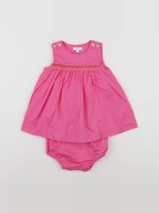 Jacadi - robe rose - 6 mois