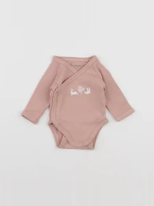 Vertbaudet - body rose - 0 mois