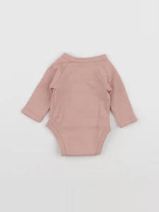 Vertbaudet - body rose - 0 mois