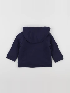 Vertbaudet - veste doublé bleu - 12 mois