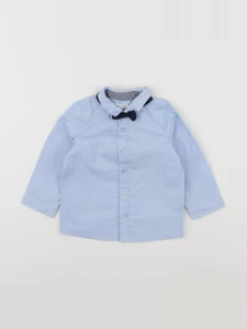 Vertbaudet - chemise bleu - 18 mois