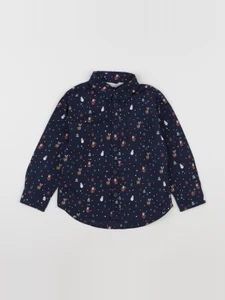 H&M - chemise bleu - 18/24 mois
